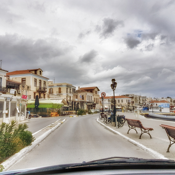 Λίγο πριν την βροχή στην παραλία.