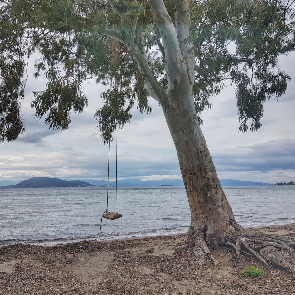 Η παραλία του Μαραθώνα. Μια έκπληξη στην καρδιά του χειμώνα!
