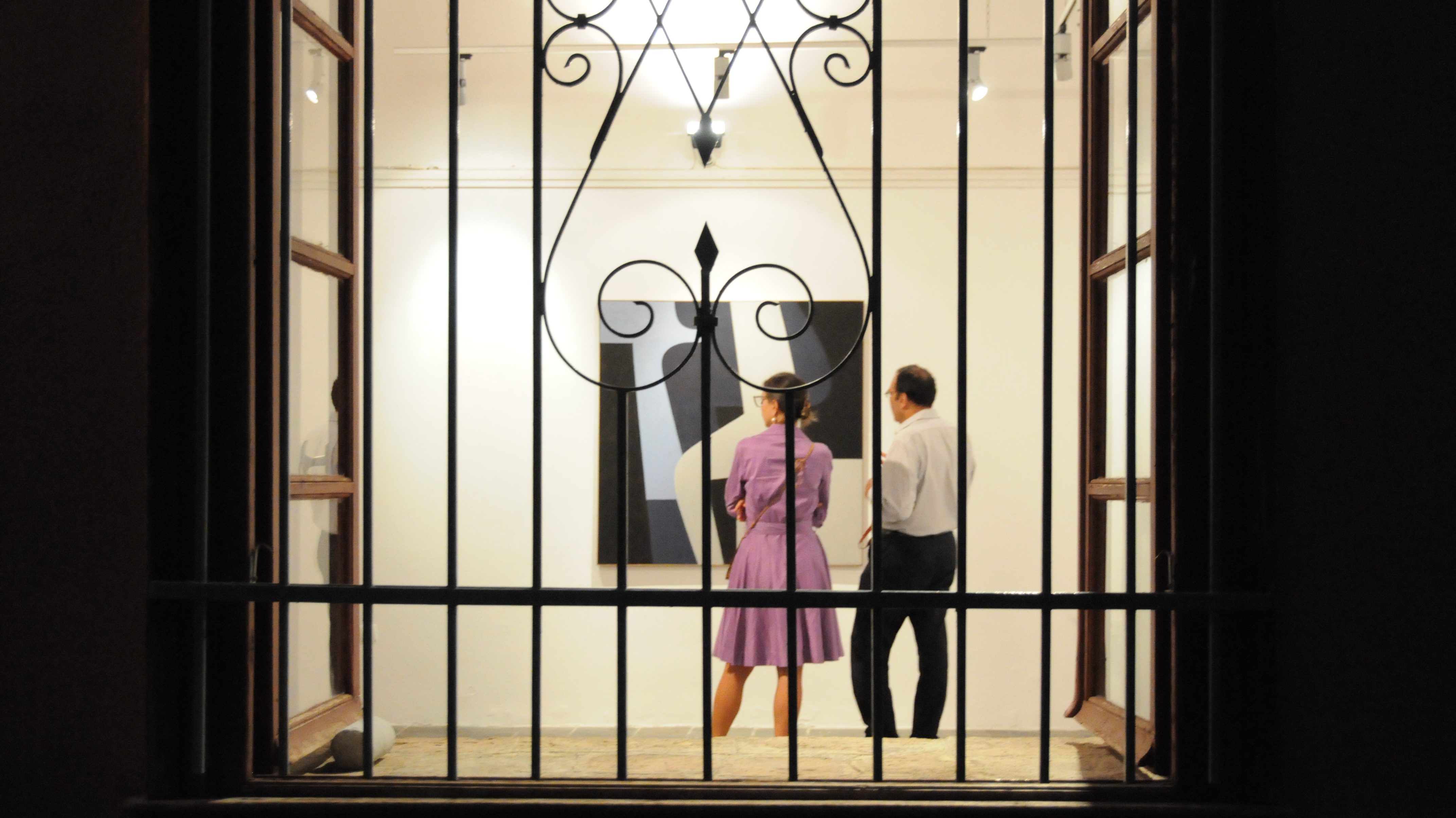 Ο Γιάννης Μόραλης στην Αίγινα