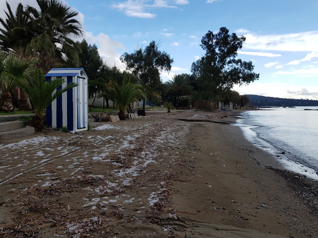 Χαλάζι ακόμη και στις παραλίες της Αίγινας!
