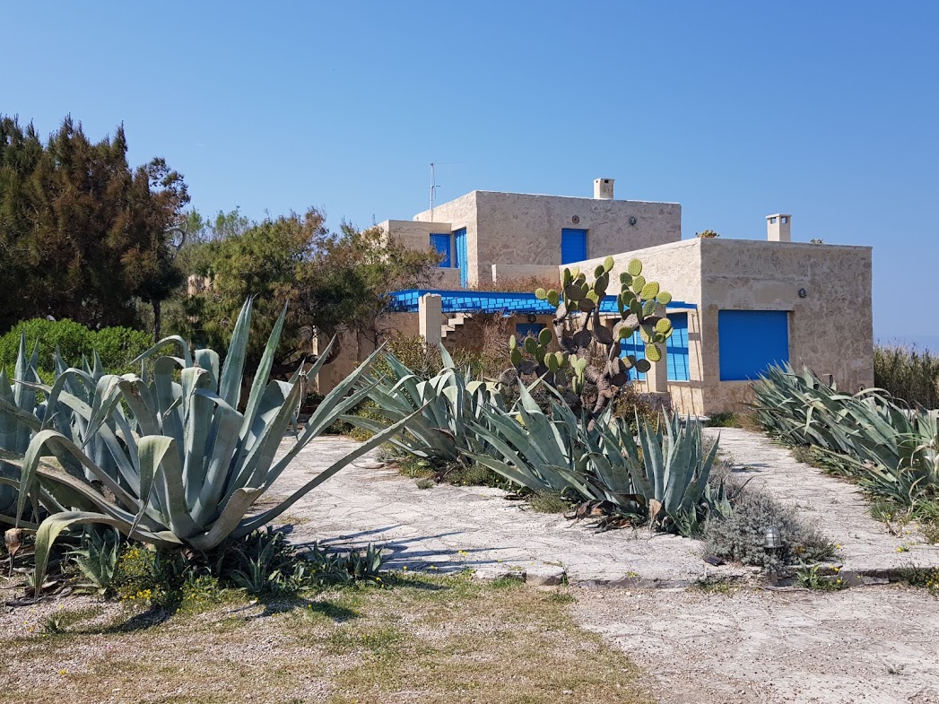 Το σπίτι του Νίκου Καζαντζάκη στην Αίγινα.